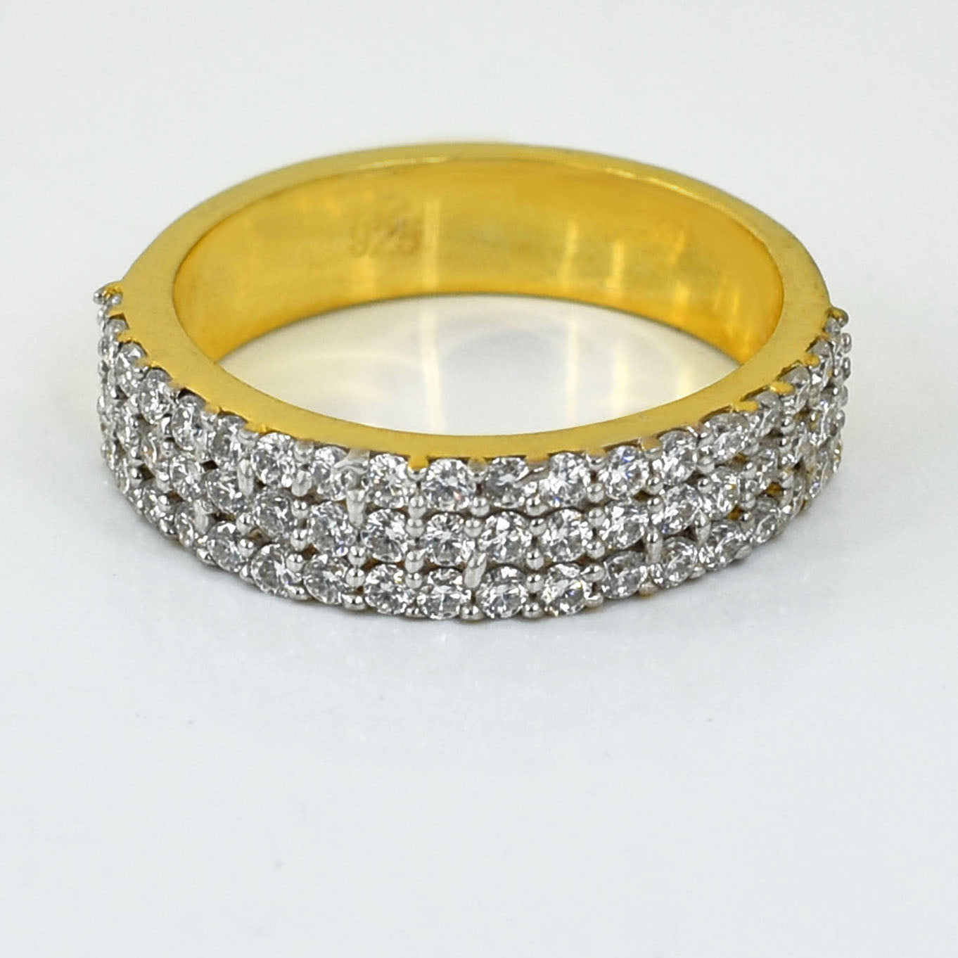 Radiant White Cocktail Ring