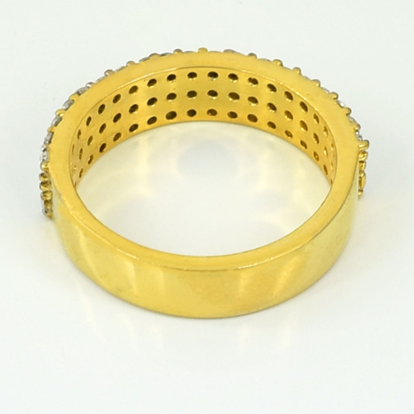 Radiant White Cocktail Ring
