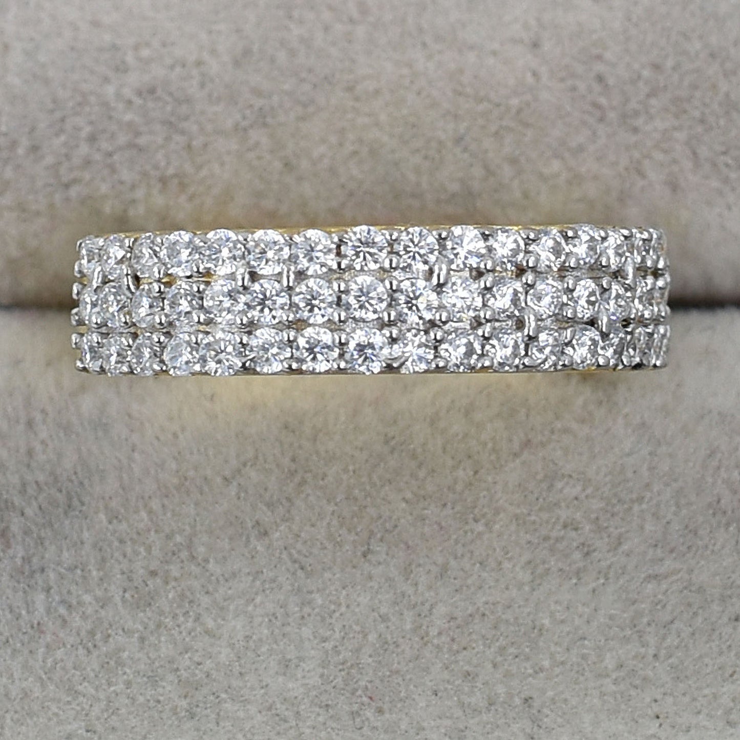 Radiant White Cocktail Ring