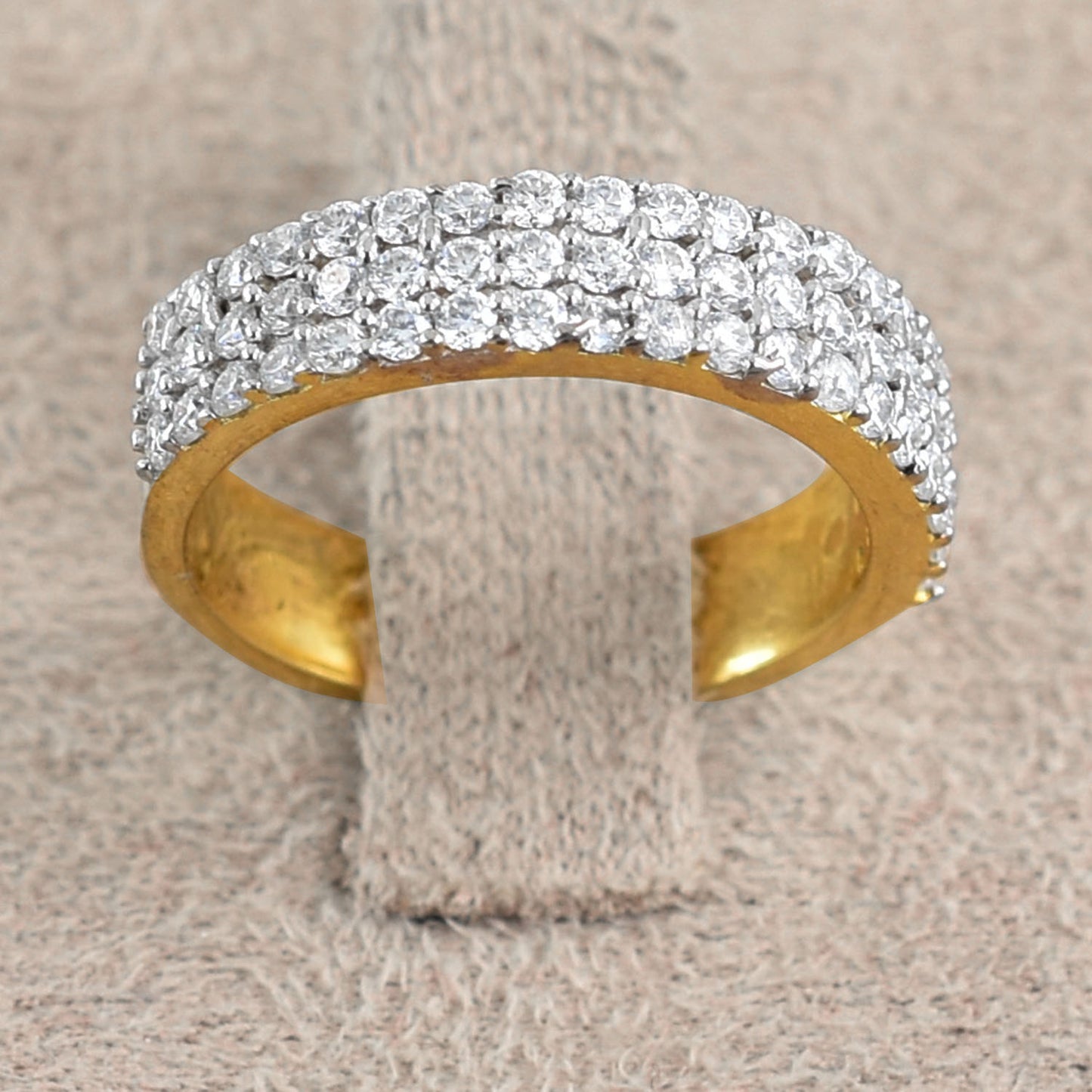 Radiant White Cocktail Ring