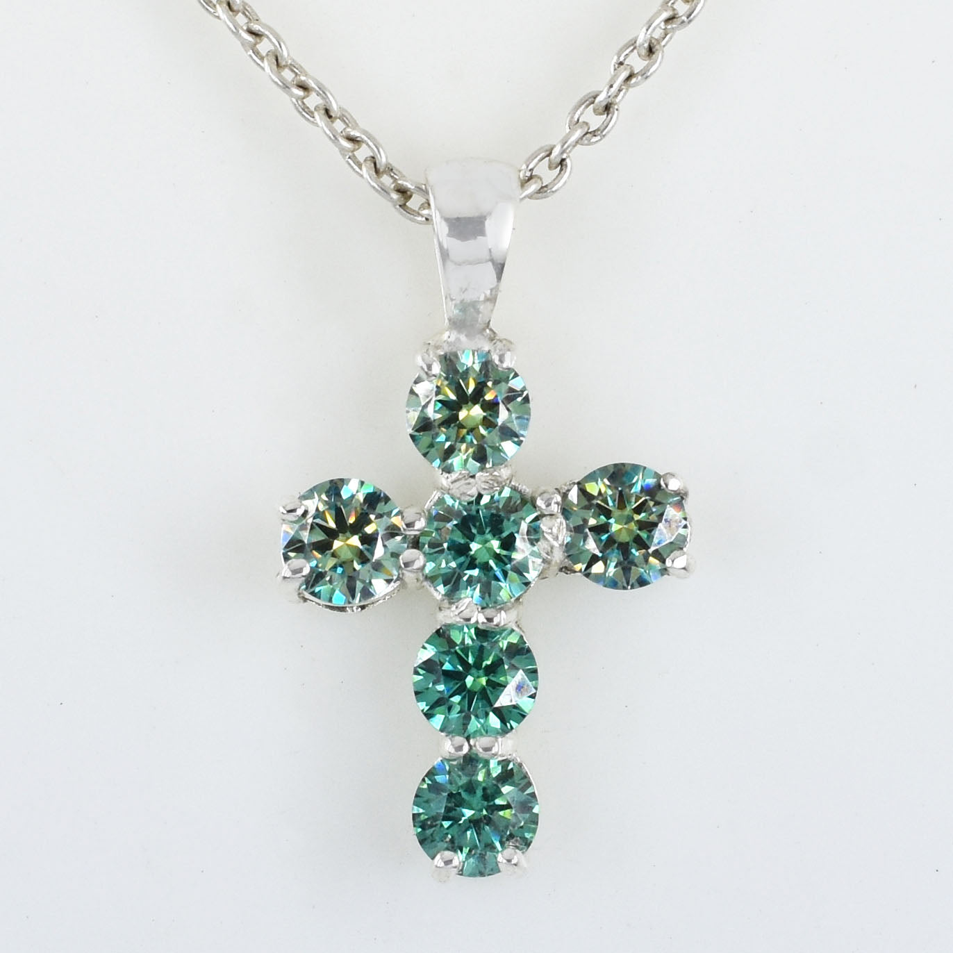 Blue Cross Pendant