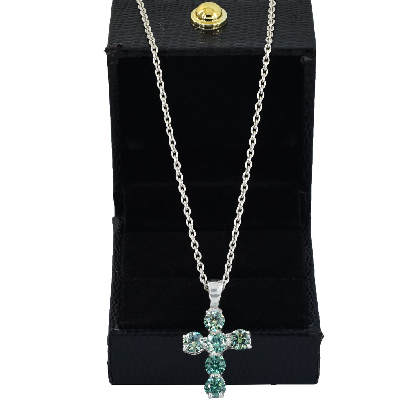 Blue Cross Pendant