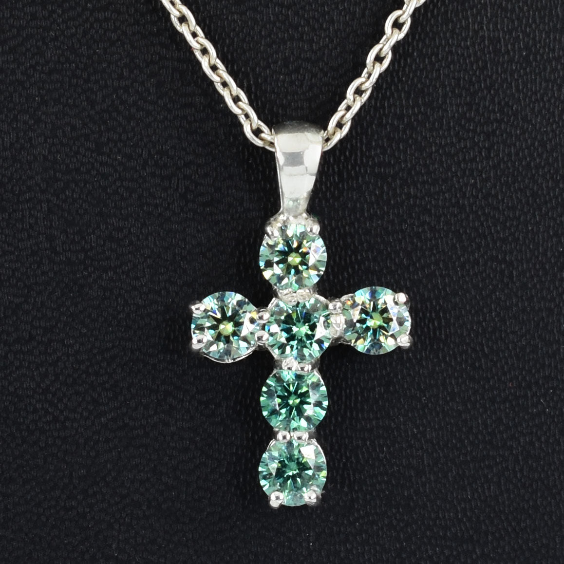 Blue Cross Pendant