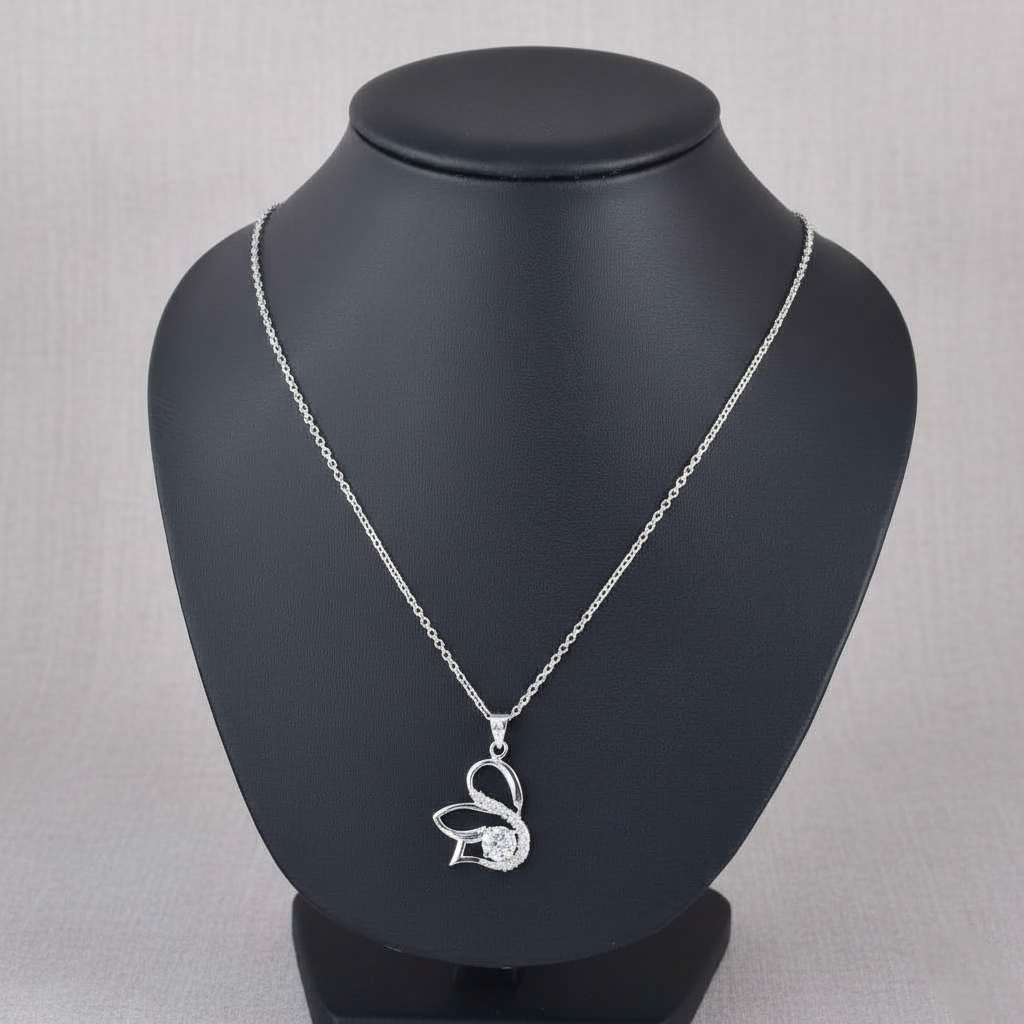 Blue Swan Pendant