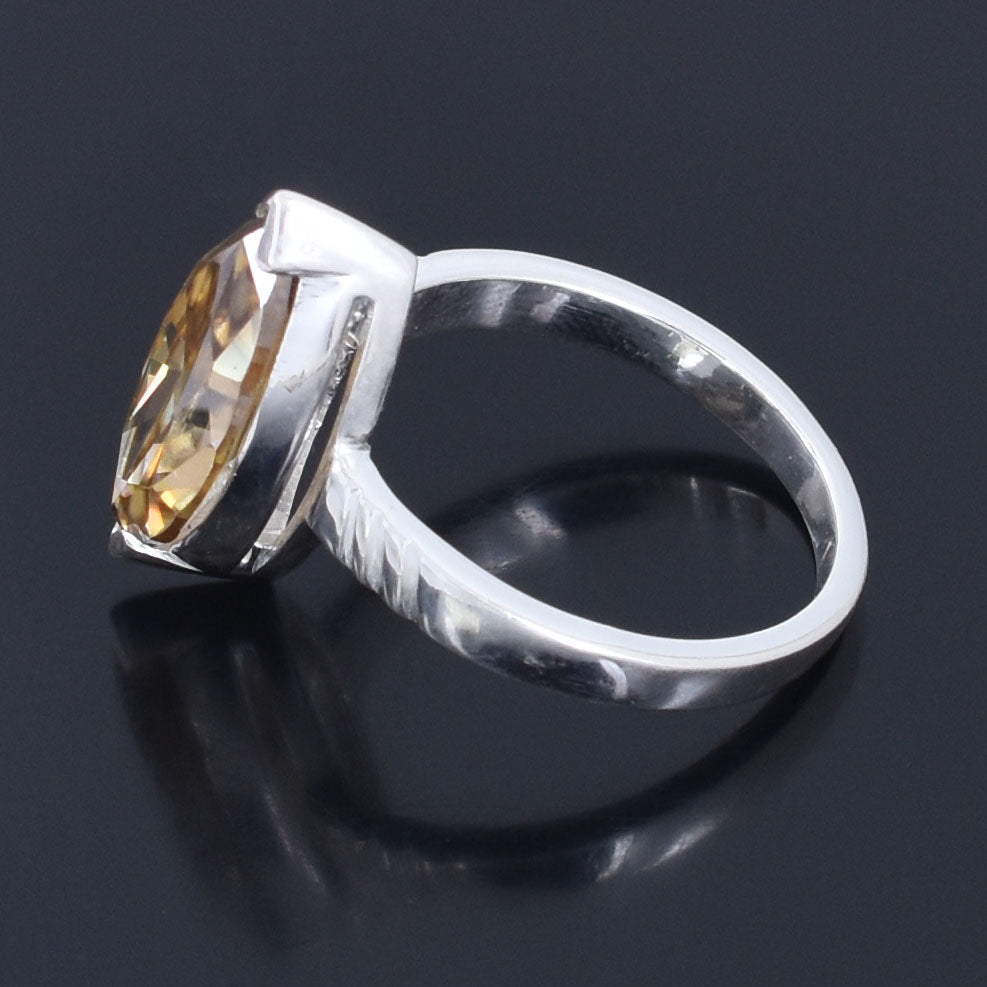 Champagne Marquise Cut Ring