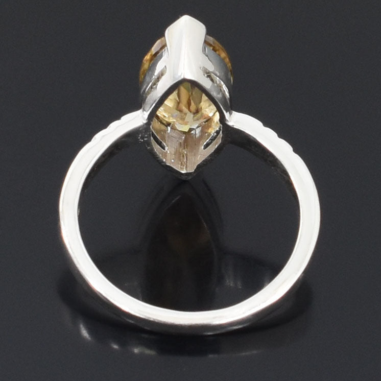 Champagne Marquise Cut Ring